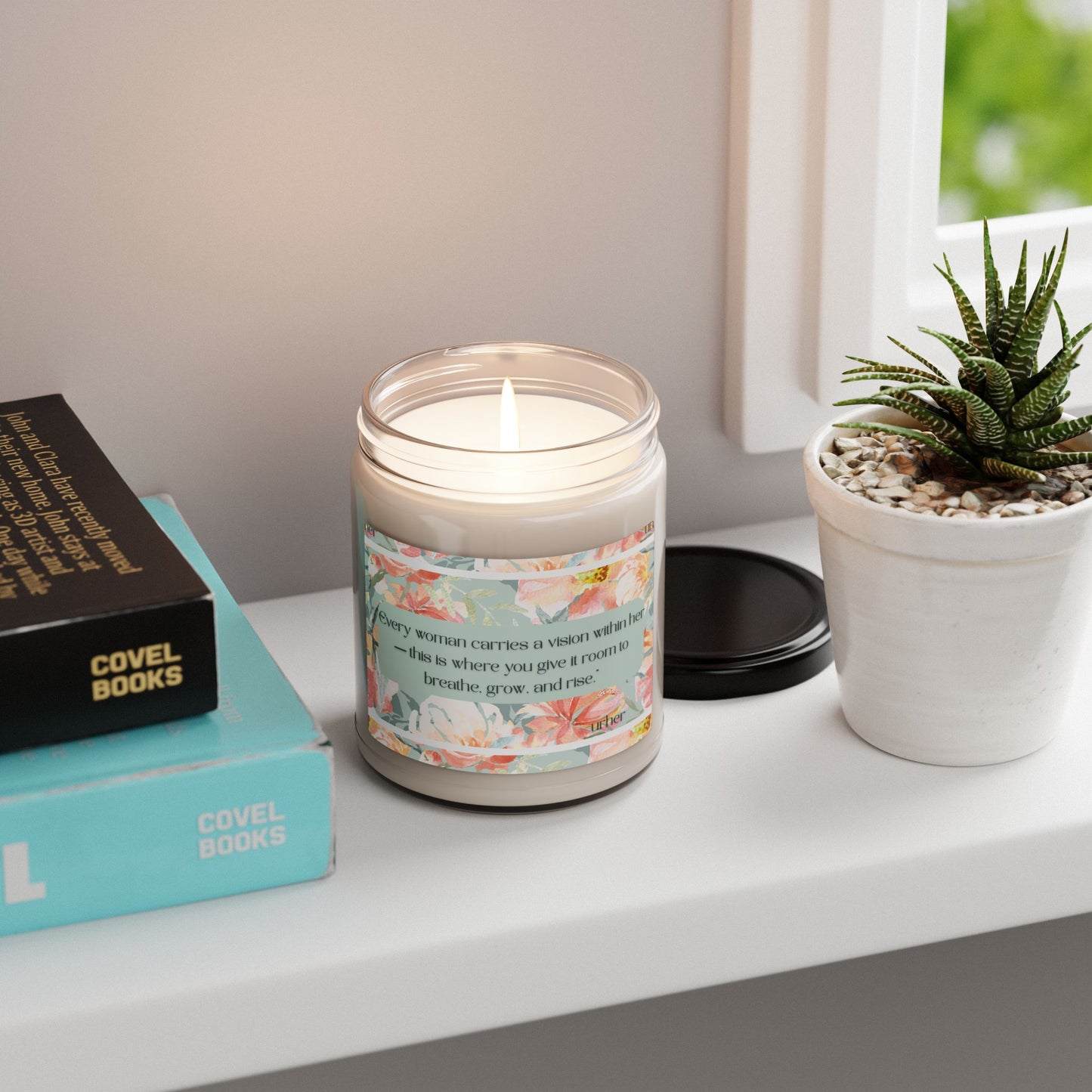Breath, Grow, Rise -Soy Candle