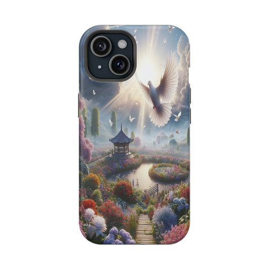 Heavenly Garden of Peace Protective phone case