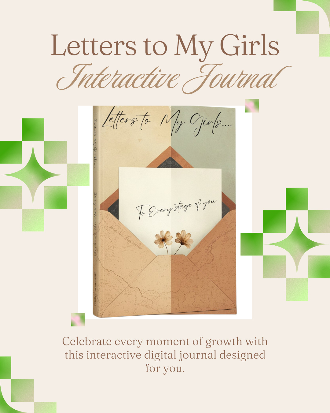 Letters to My Girls — Interactive Journal