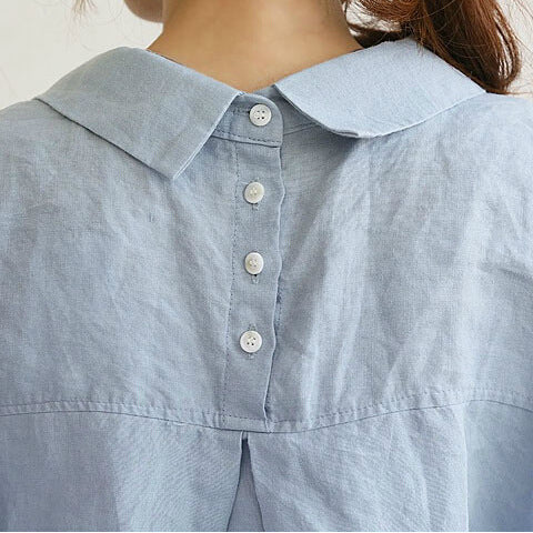 Tessa Linen Shirt Dress