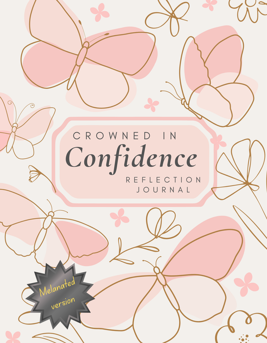 Crowned in Confidence: The Reflection Coloring Journal