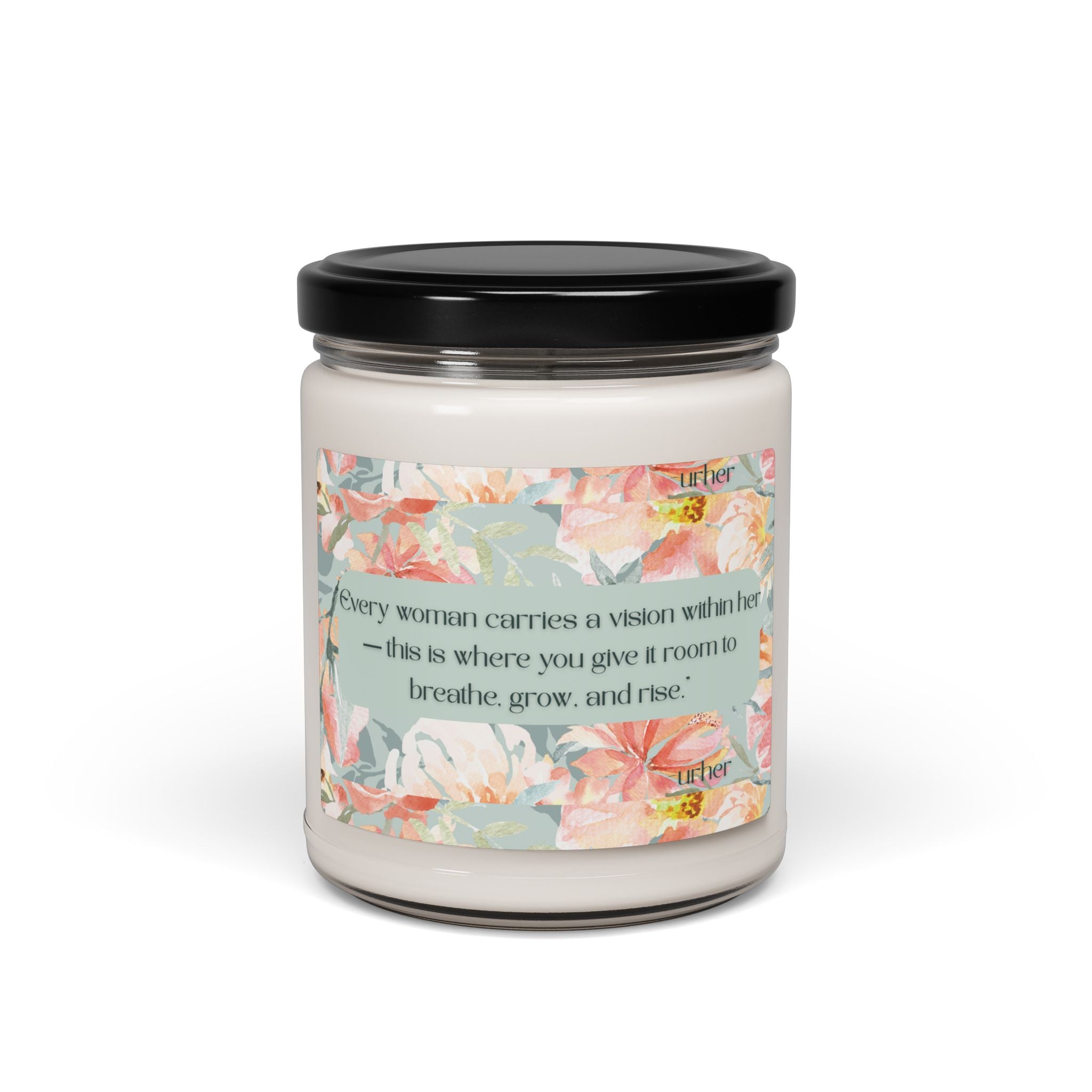 Breath, Grow, Rise -Soy Candle