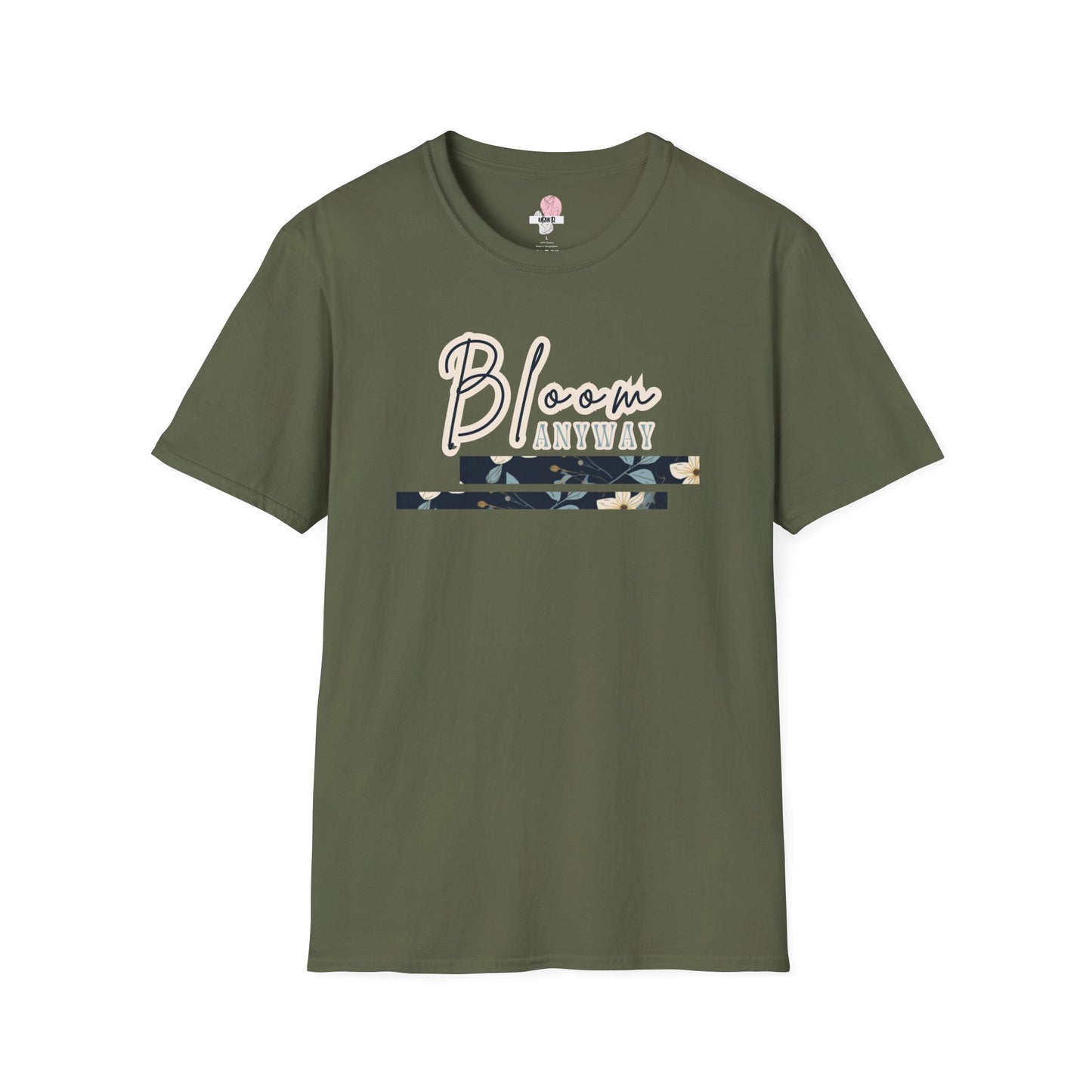 Bloom Anyway Floral Block T-Shirt