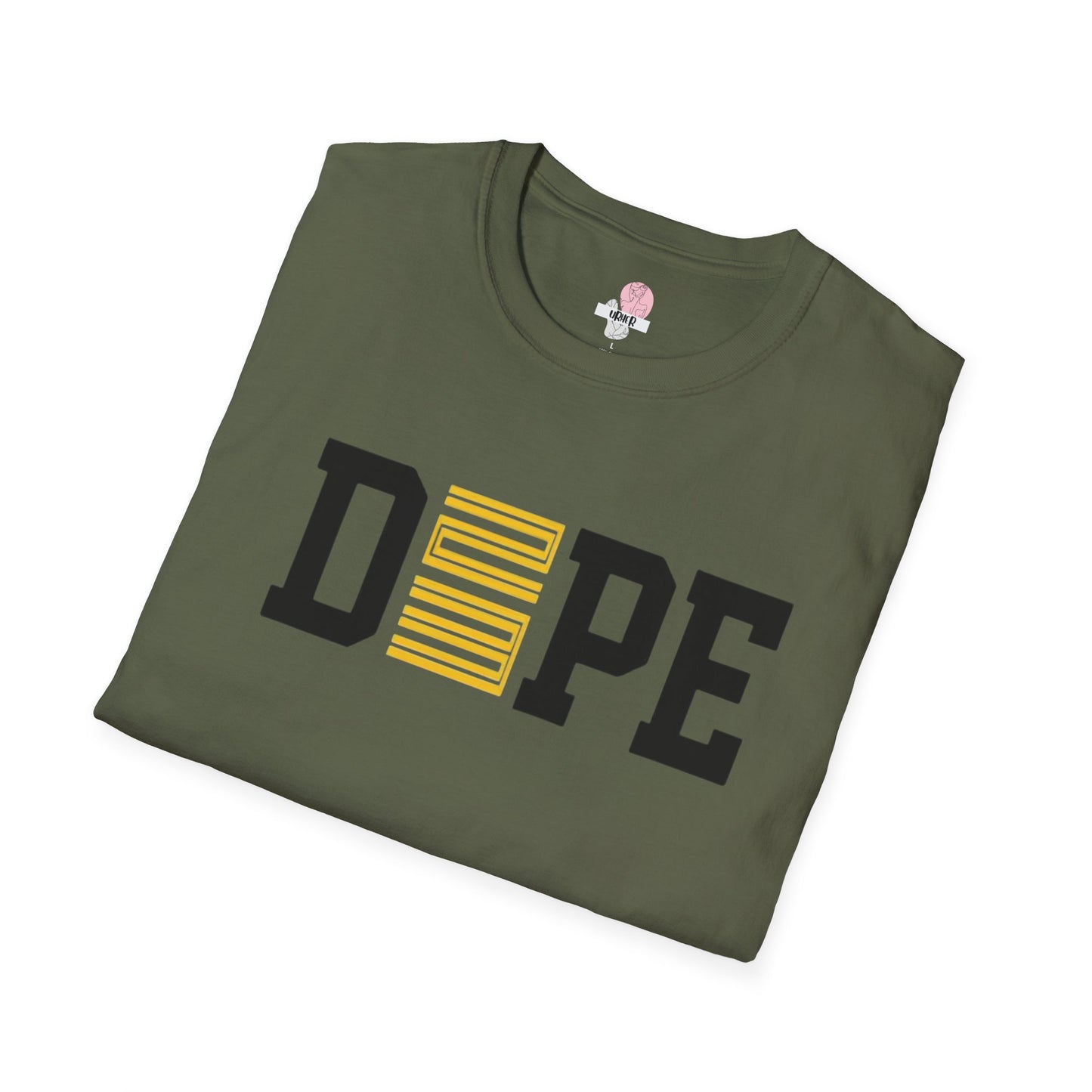 Dope Graphic T-Shirt — Blk/gold