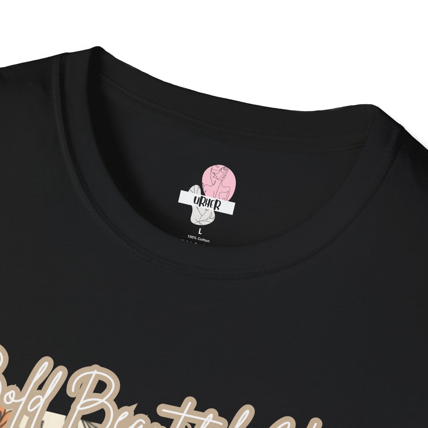 Bold Beautiful Her-Floral Block T-Shirt