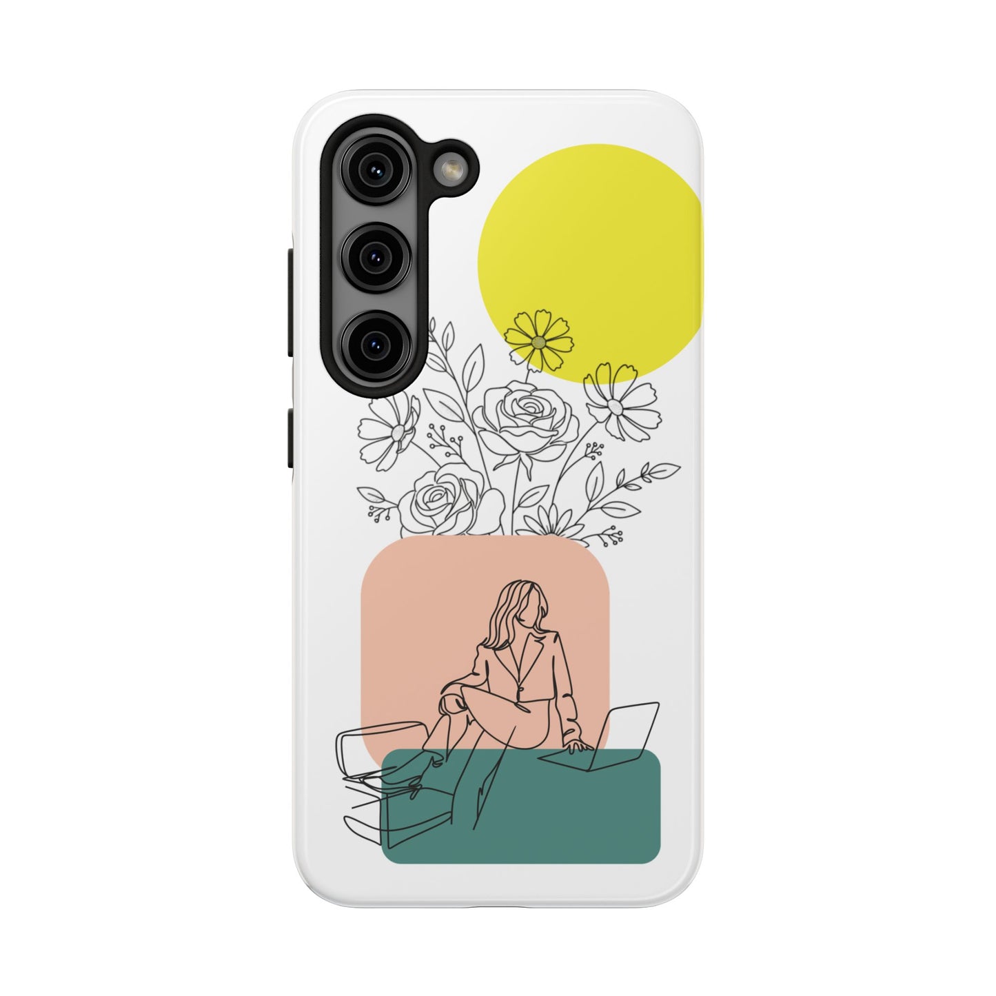 Leveling up Line Art (Tough Protective Case)