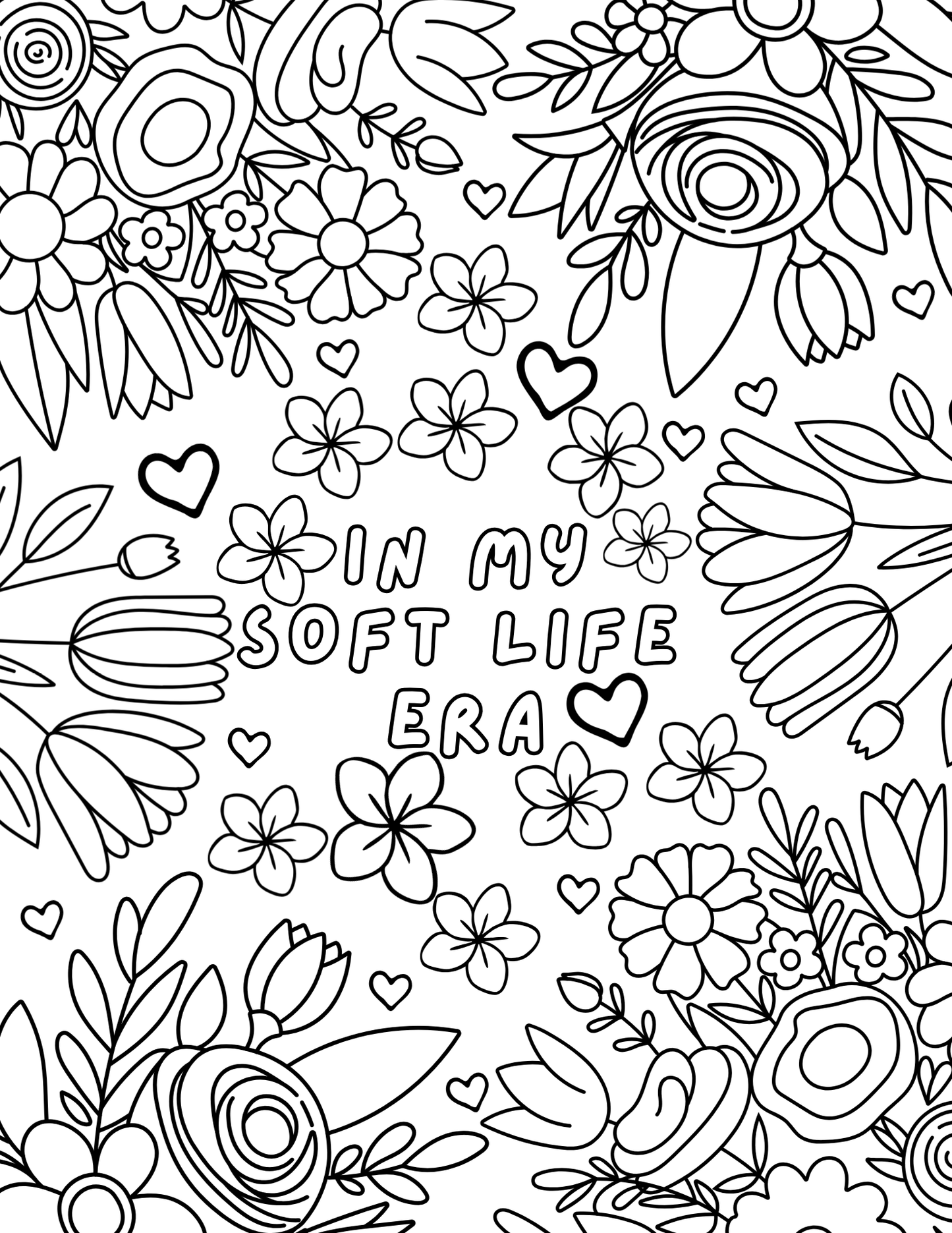 Crowned in Confidence: The Reflection Coloring Journal -Digital Download