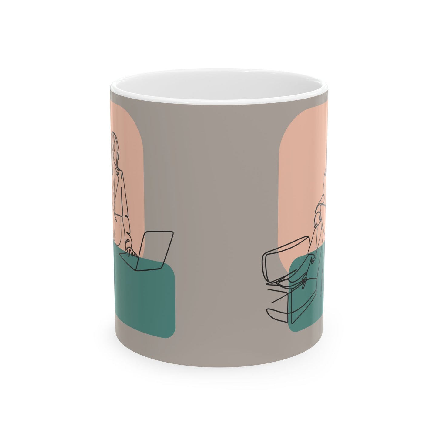 Line Art Mugs