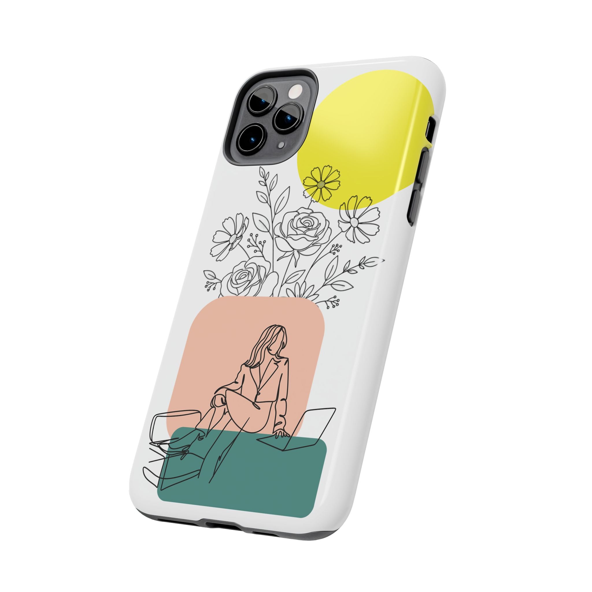 Leveling up Line Art (Tough Protective Case)