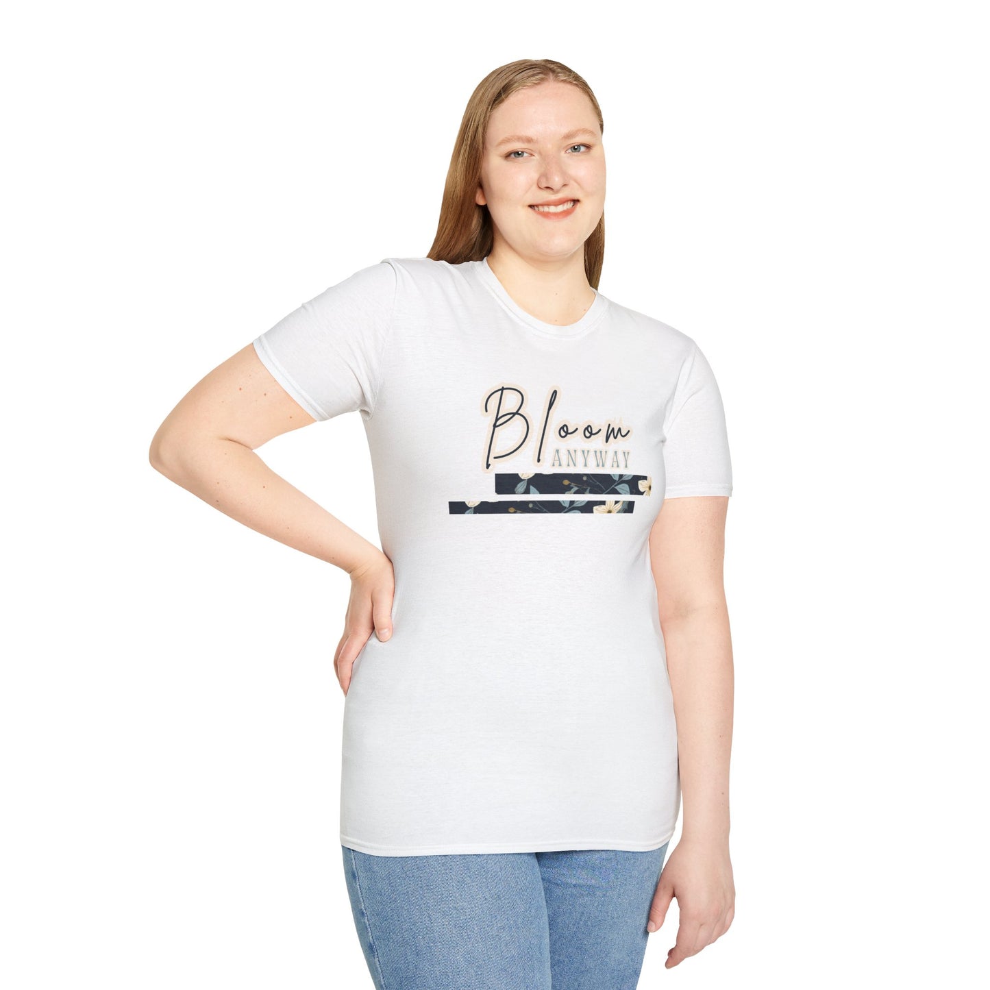 Bloom Anyway Floral Block T-Shirt