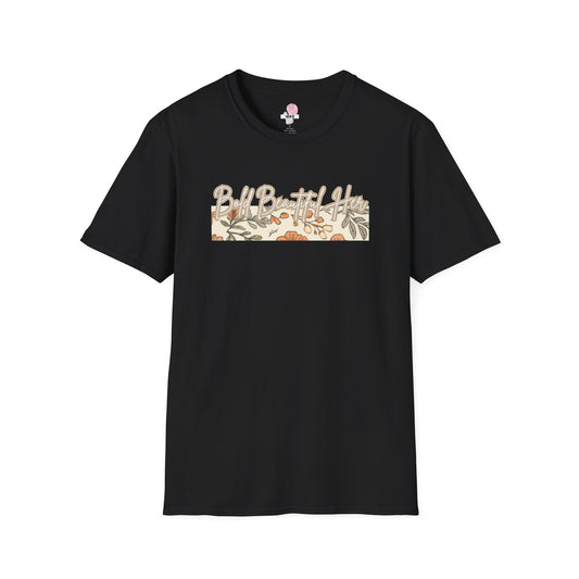 Bold Beautiful Her-Floral Block T-Shirt