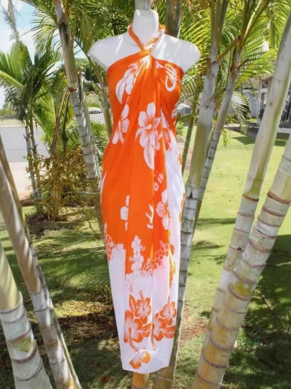 Saoirse Floral Chiffon Beach Skirt