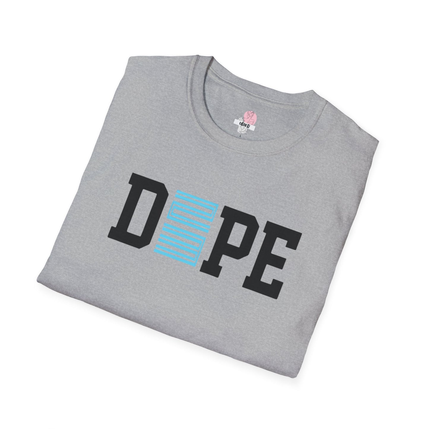Dope Graphic T-Shirt — GBlue/Blk