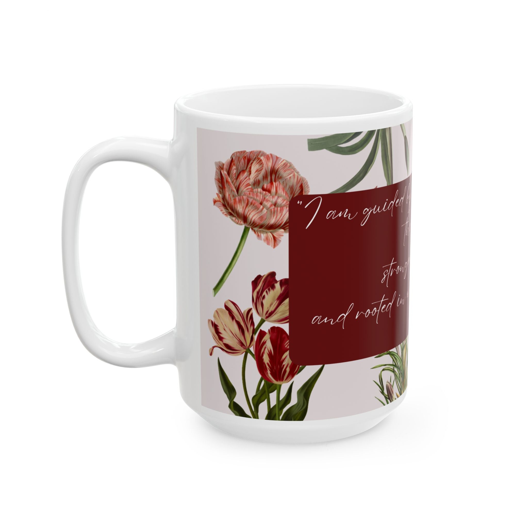 'Guided by a vision Ceramic Mug (11oz & 15oz)