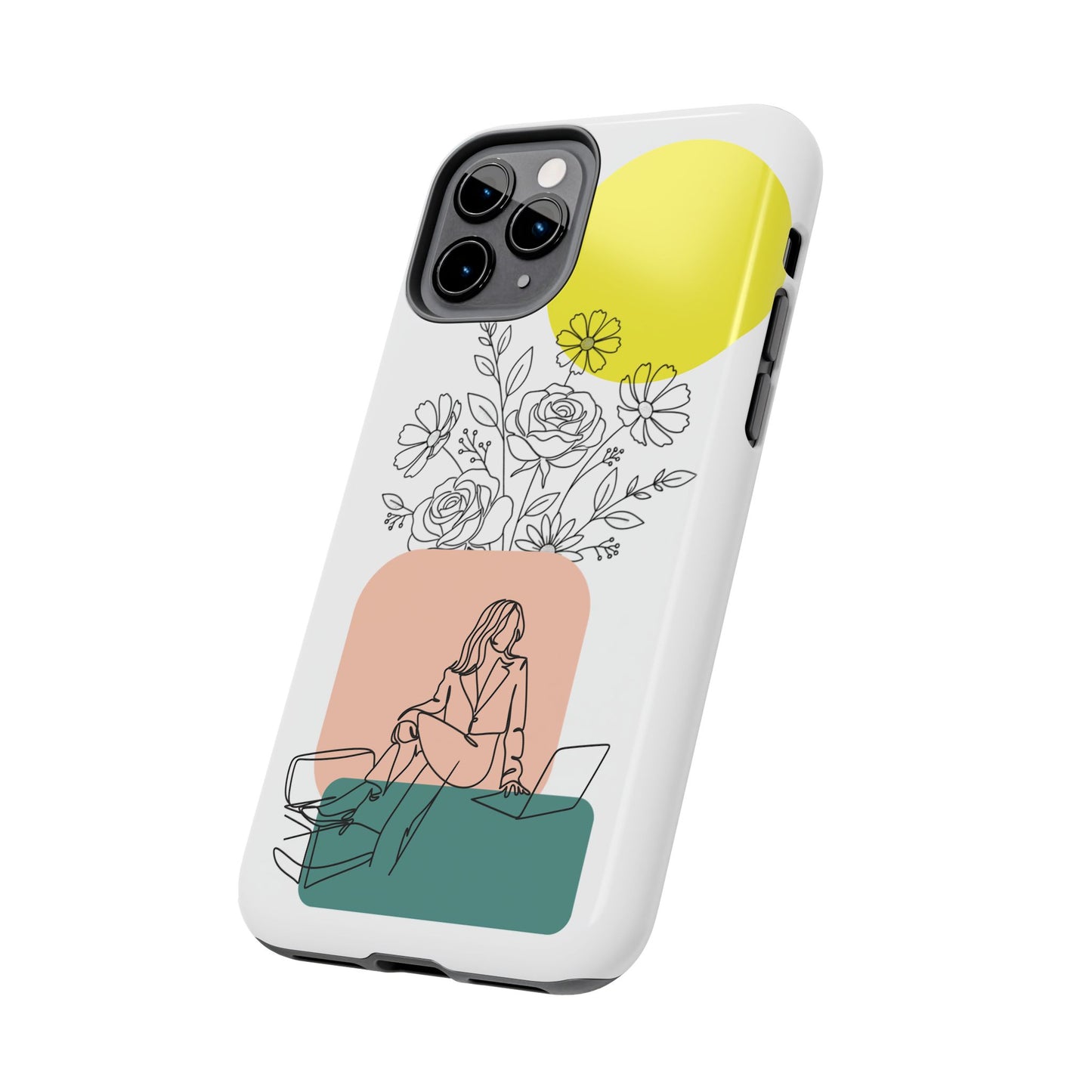 Leveling up Line Art (Tough Protective Case)