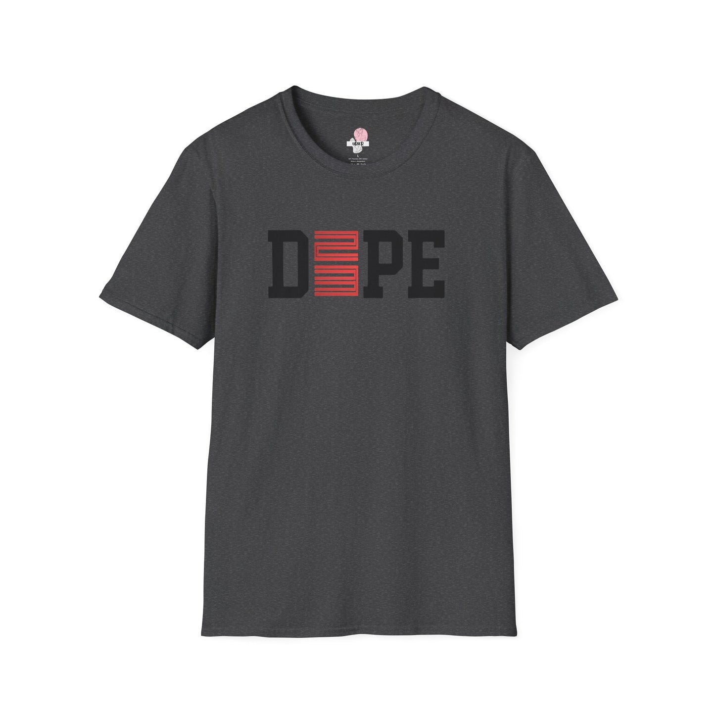 Dope Graphic T-Shirt — Blk/red