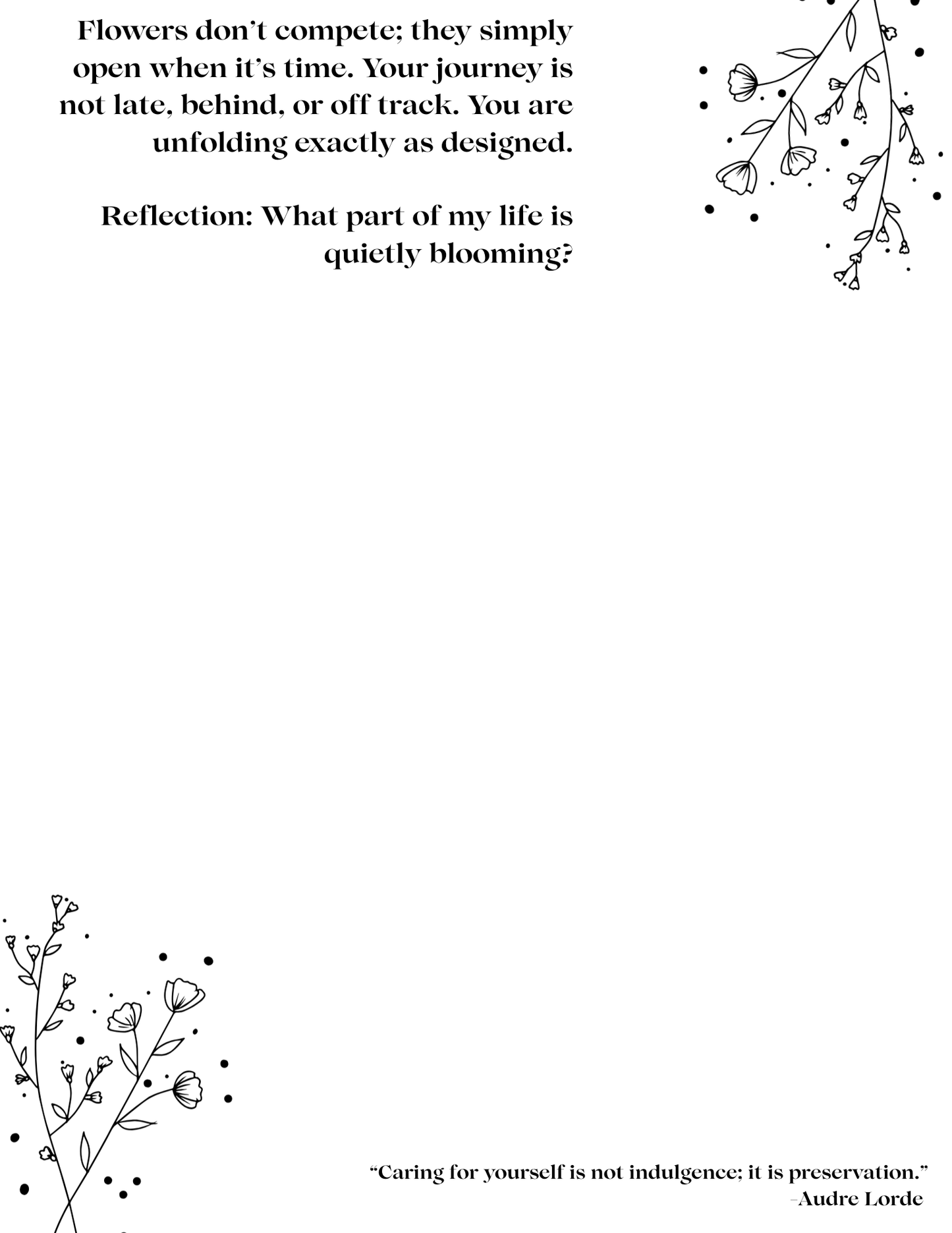 Crowned in Confidence: The Reflection Coloring Journal -Digital Download