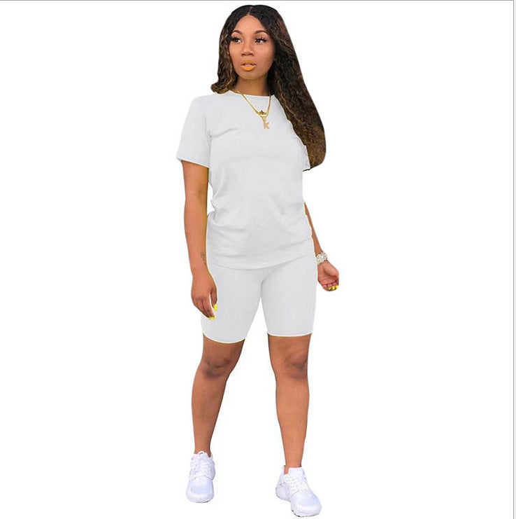 Simone Solid Sport Two-Piece Set