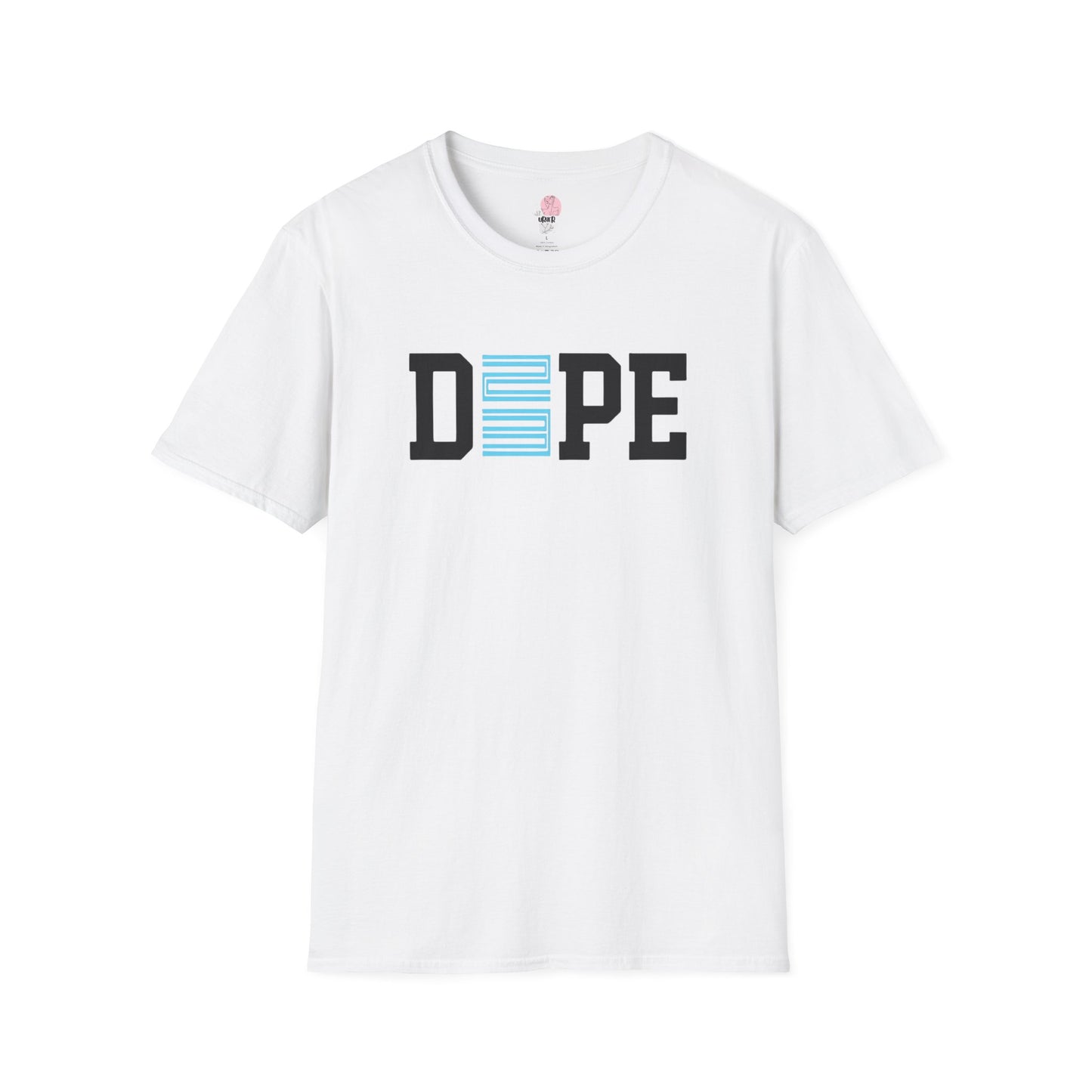 Dope Graphic T-Shirt — GBlue/Blk