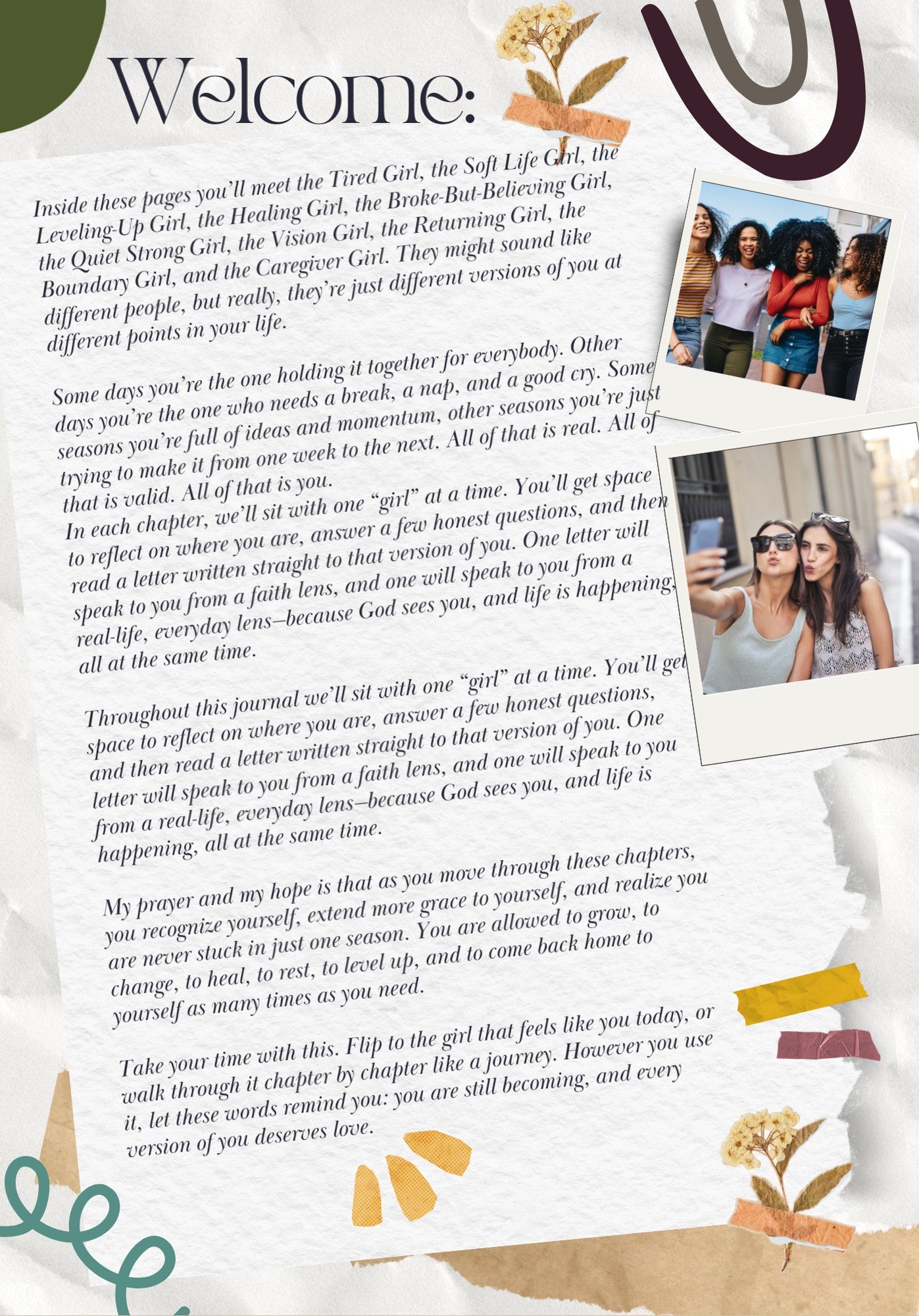 Letters to my Girls - Digital Download