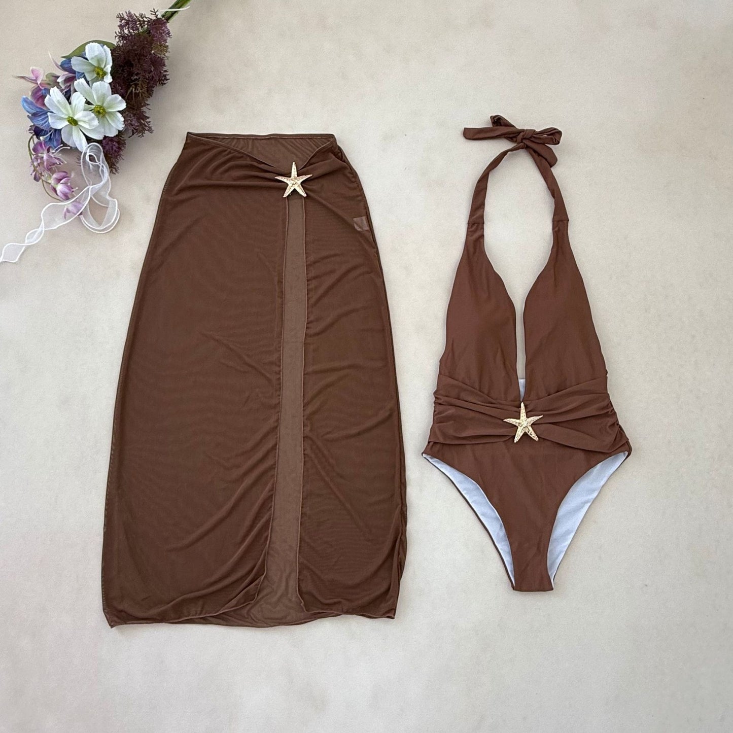 Maren Halter One-Piece Swim Dress