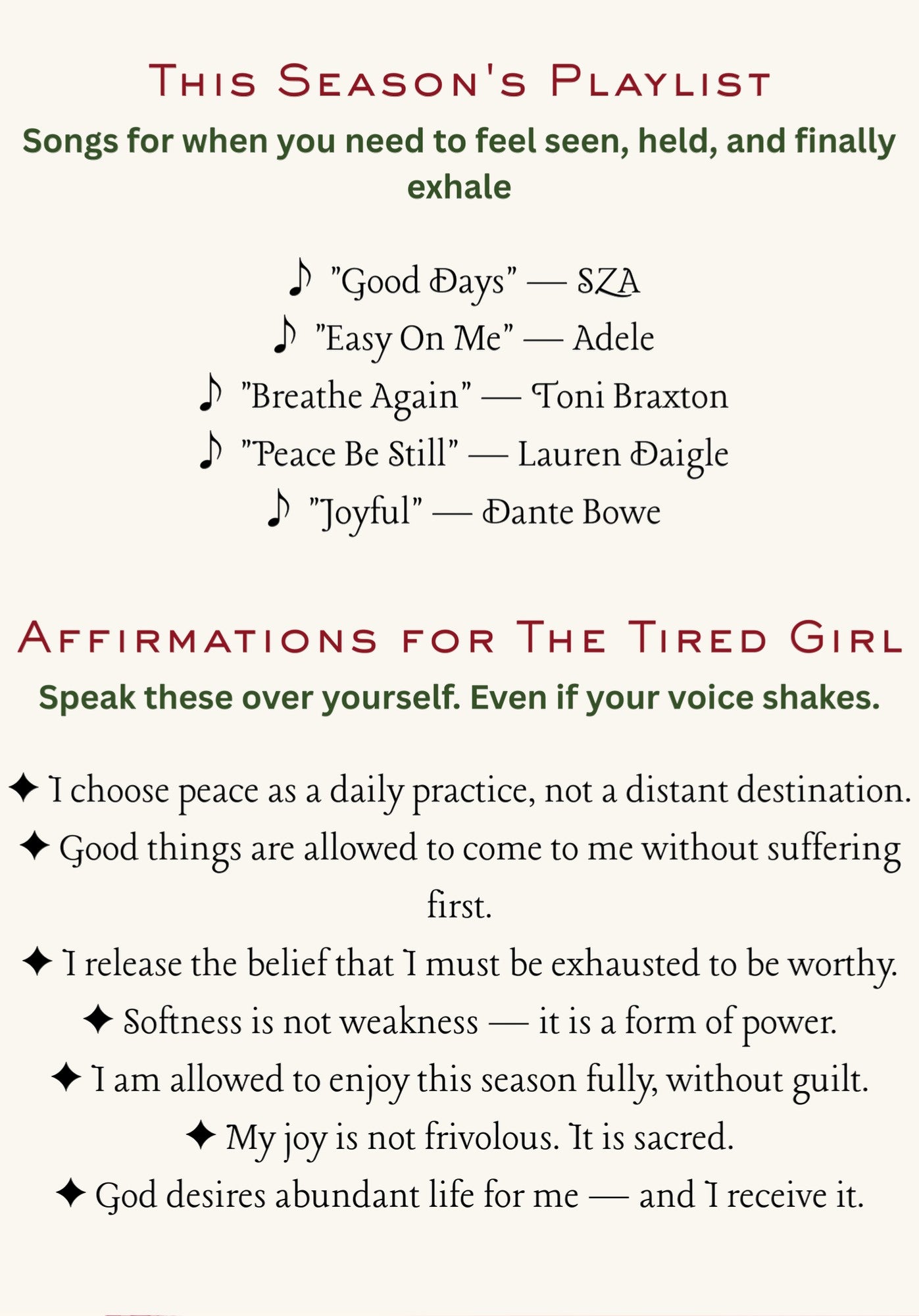 Letters to my Girls - Digital Download