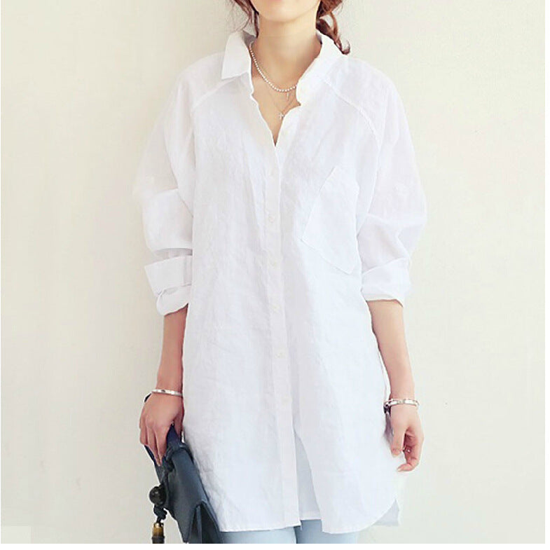 Tessa Linen Shirt Dress