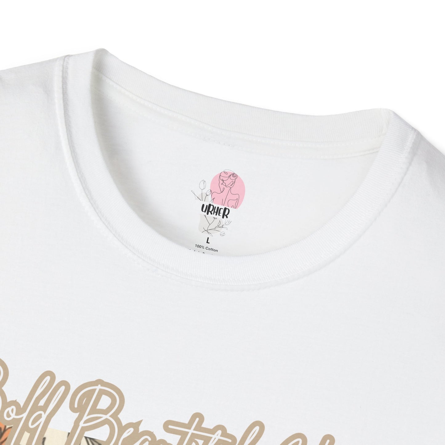 Bold Beautiful Her-Floral Block T-Shirt