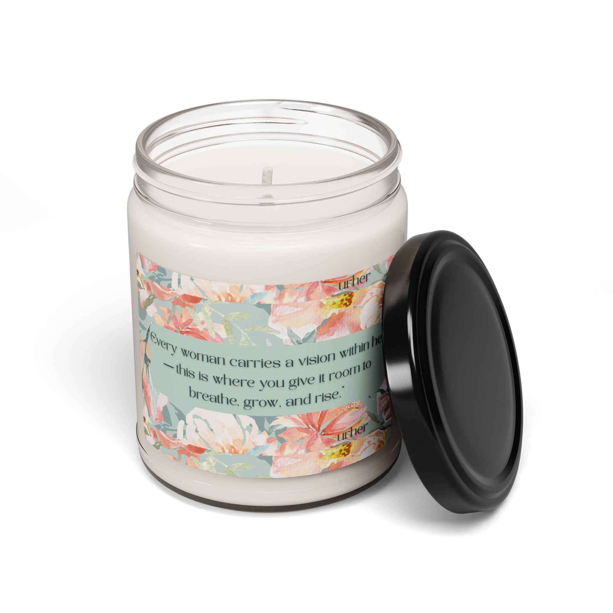 Breath, Grow, Rise -Soy Candle