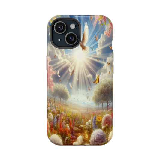 Heavenly Garden of Divine Light Phone Case