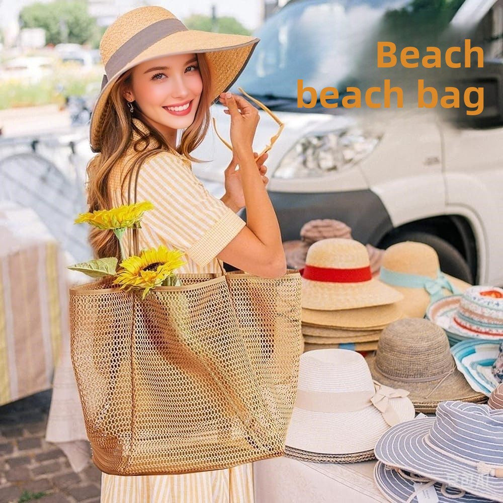 Playa Foldable Mesh Beach Tote