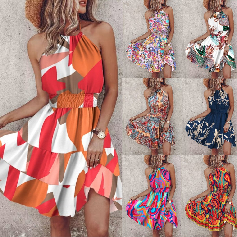 Tatum Halter Neck Midi Dress