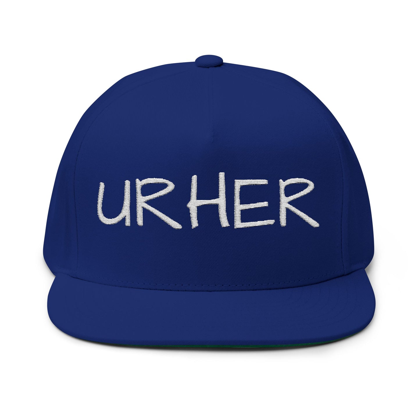 URHER Embroidered Flat Bill Cap