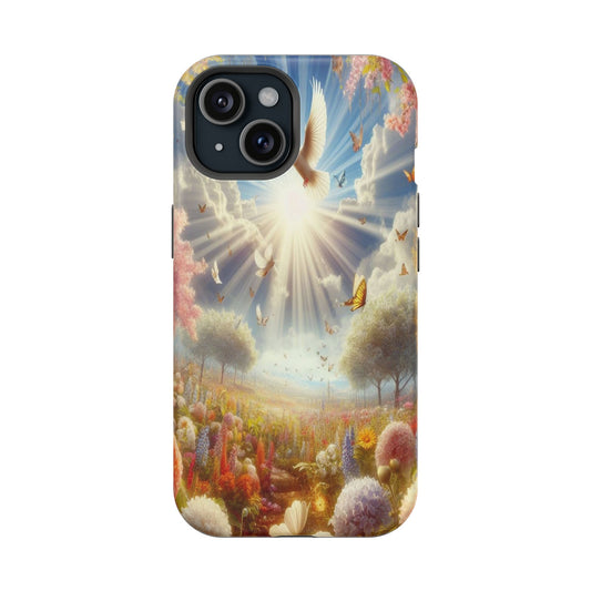 Heavenly Garden of Divine Light Phone Case