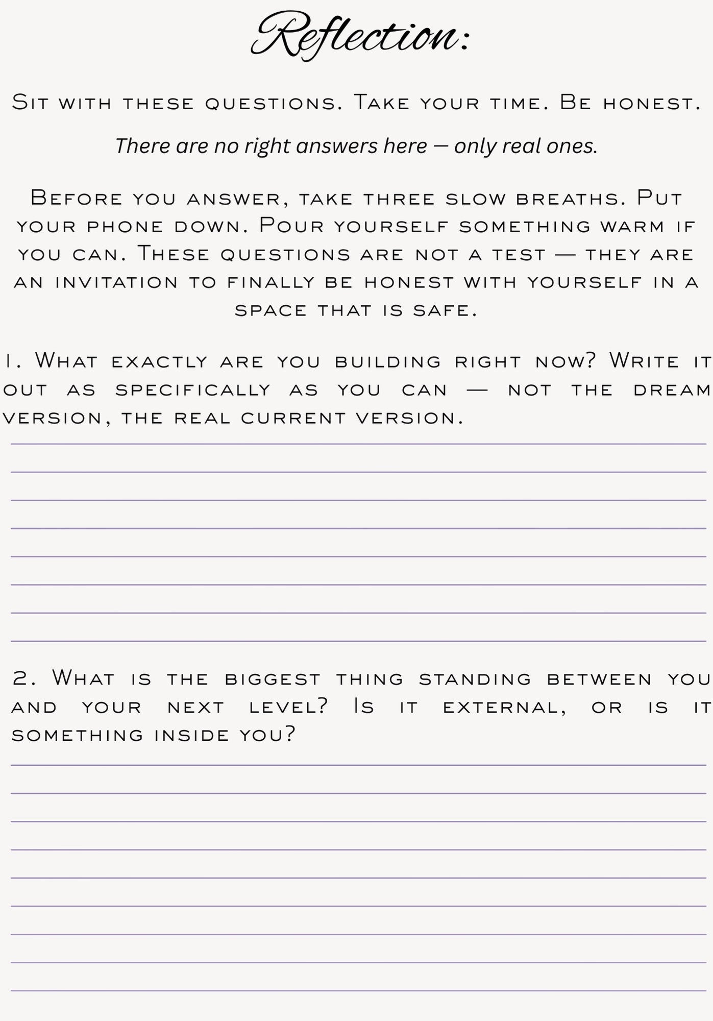 Letters to my Girls - Digital Download