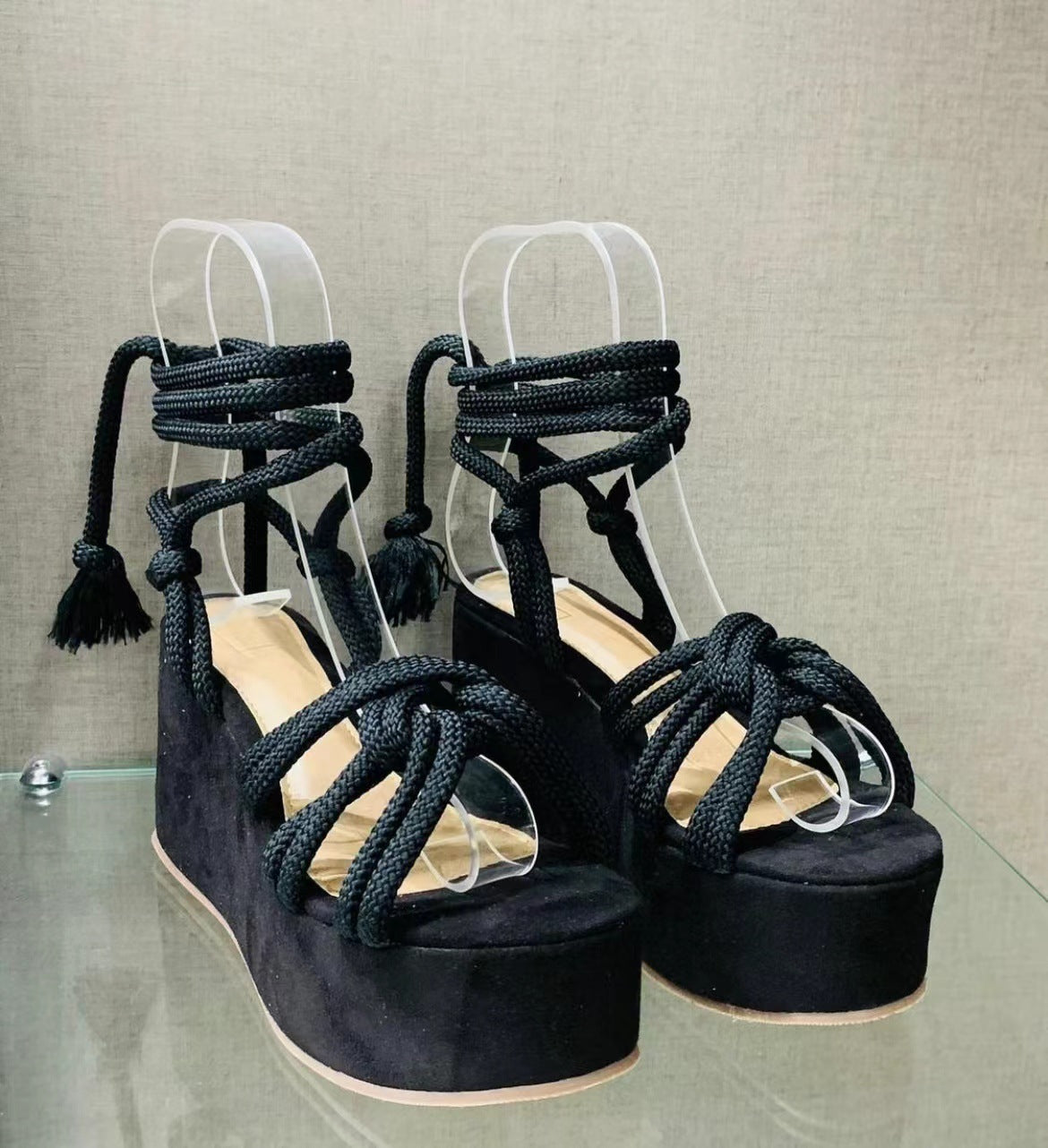 Thea Fish Mouth Strappy Sandal
