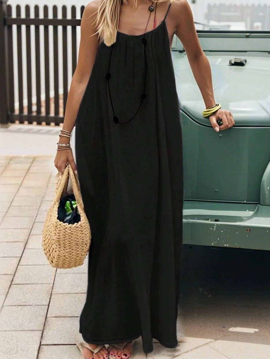 Deja Backless Maxi Dress