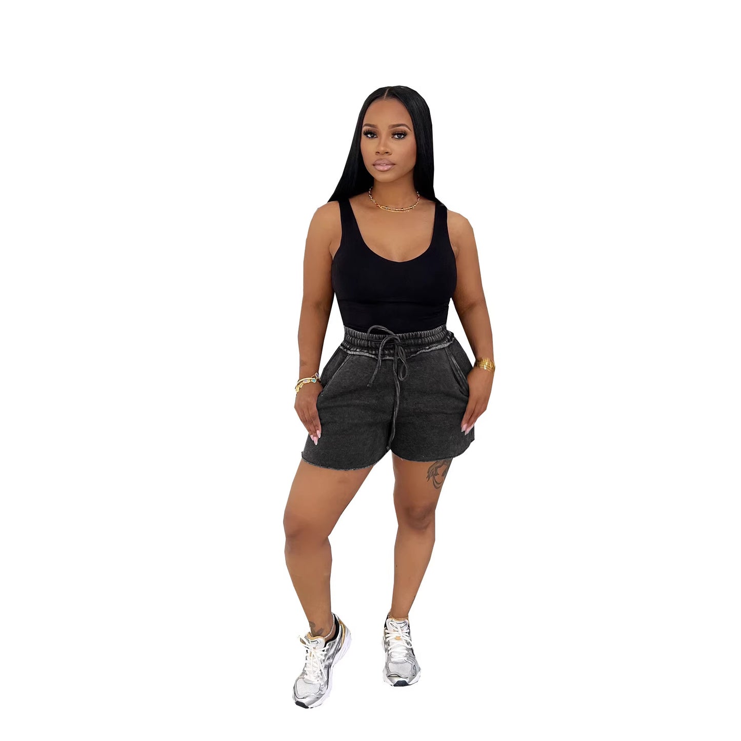 Reign Backless Shorts Set