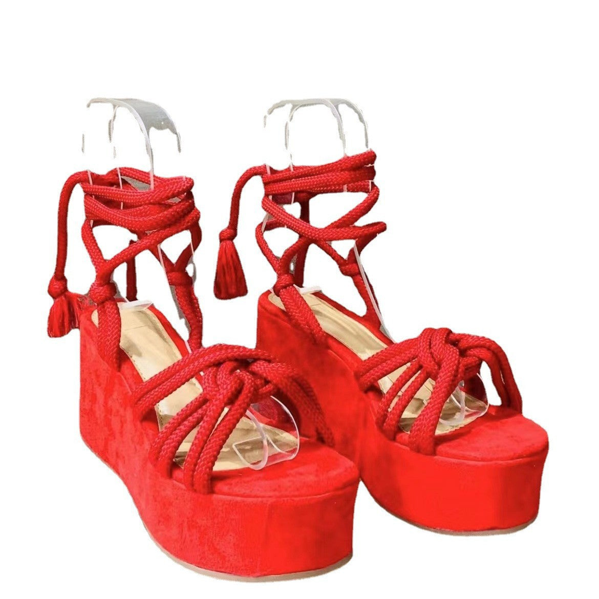 Thea Fish Mouth Strappy Sandal