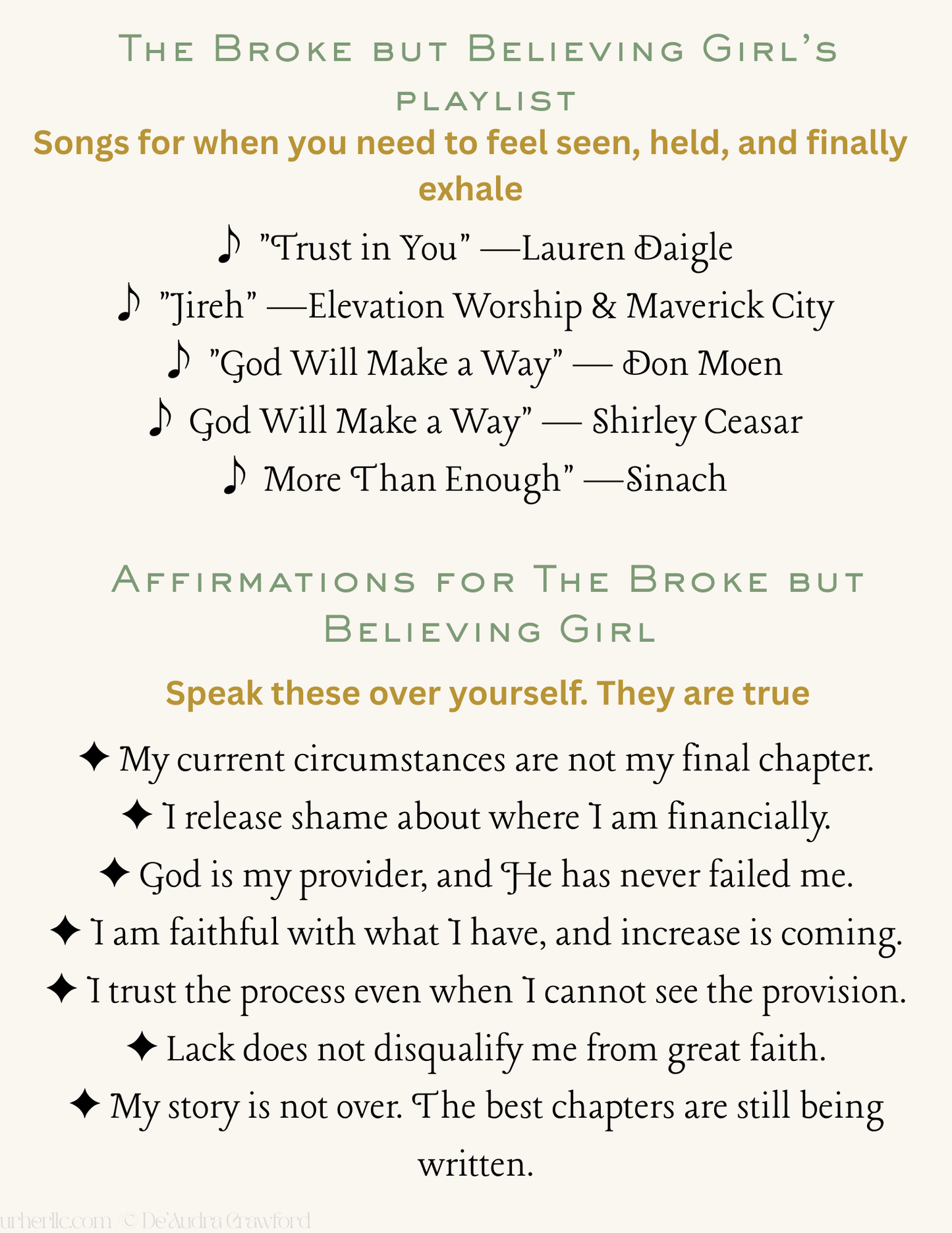 Letters to My Girls - To every Stage of You