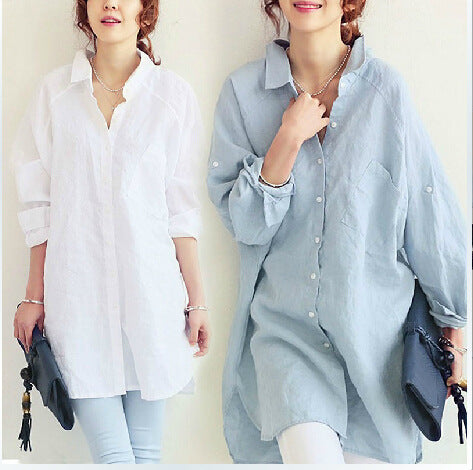 Tessa Linen Shirt Dress