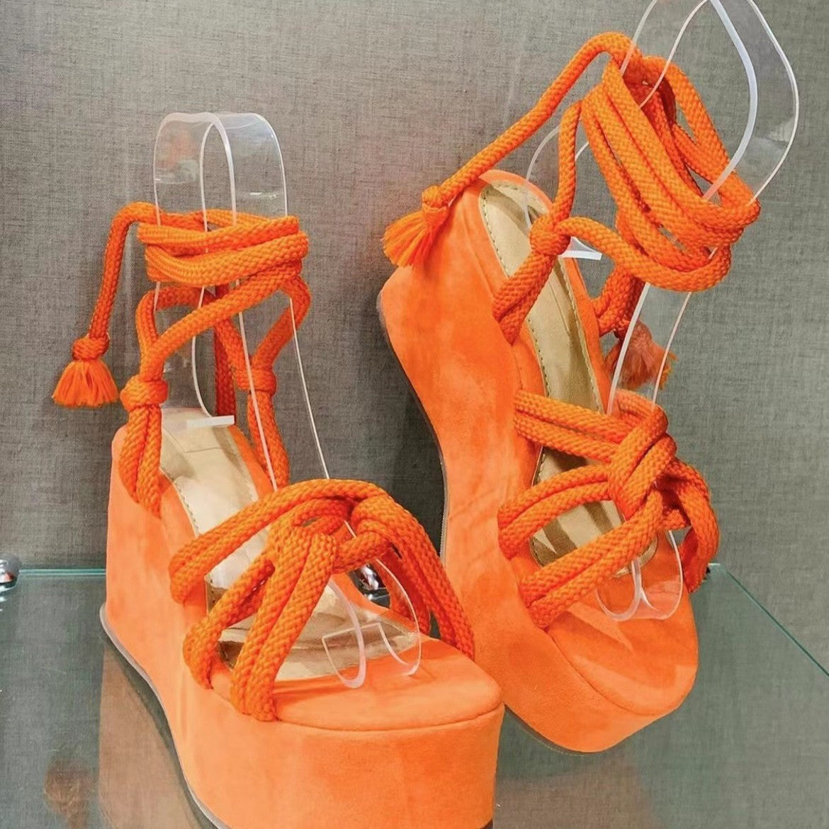 Thea Fish Mouth Strappy Sandal