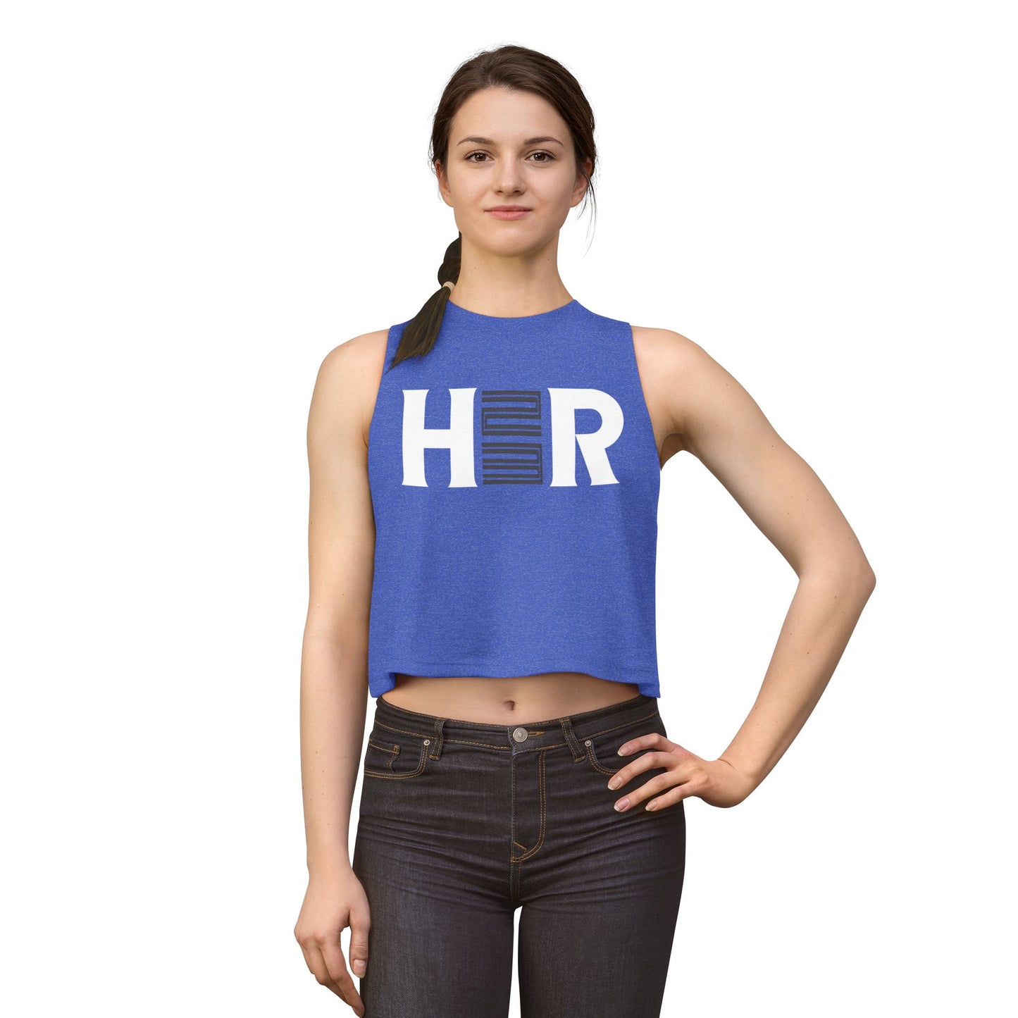 Her 23 Crop Top - blk