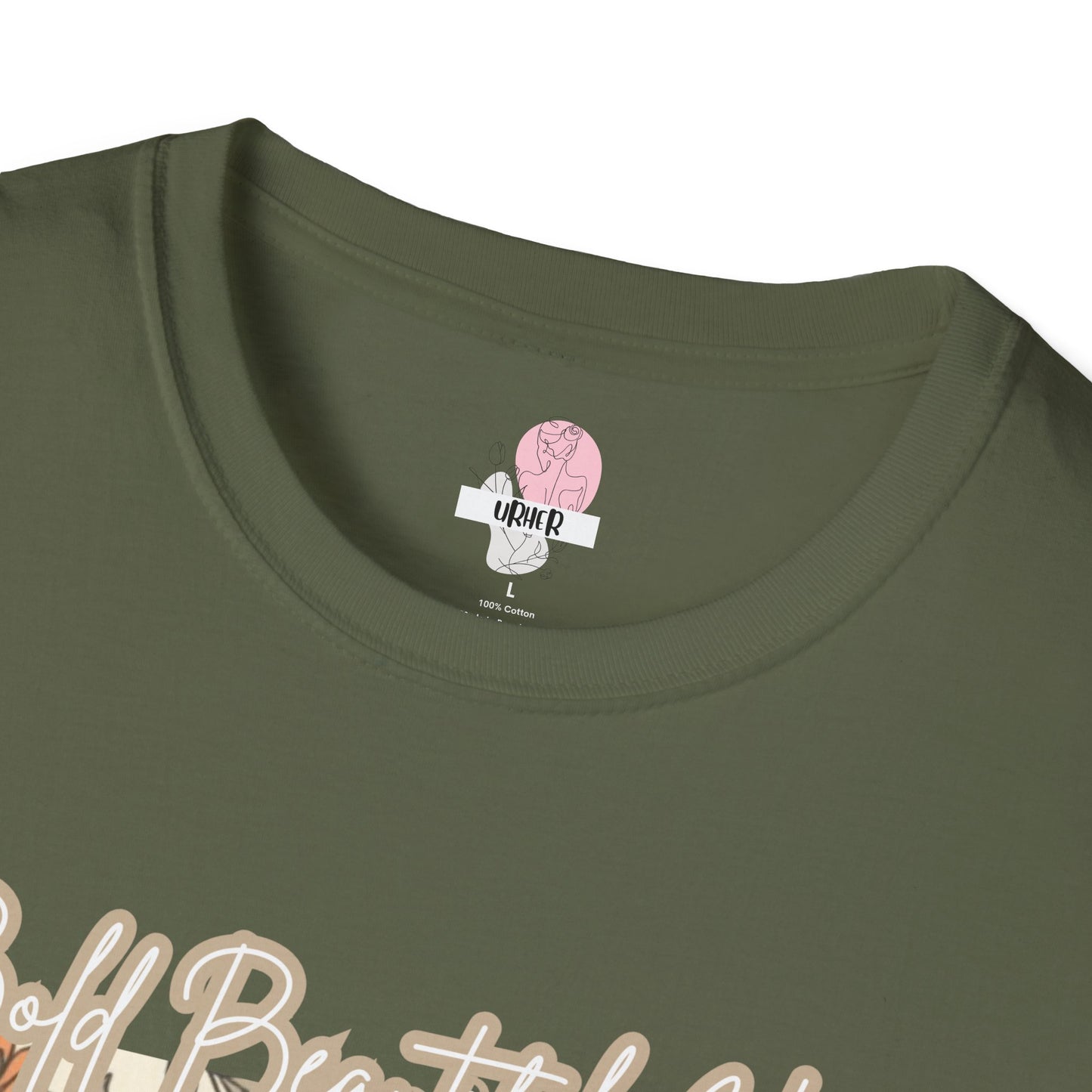 Bold Beautiful Her-Floral Block T-Shirt