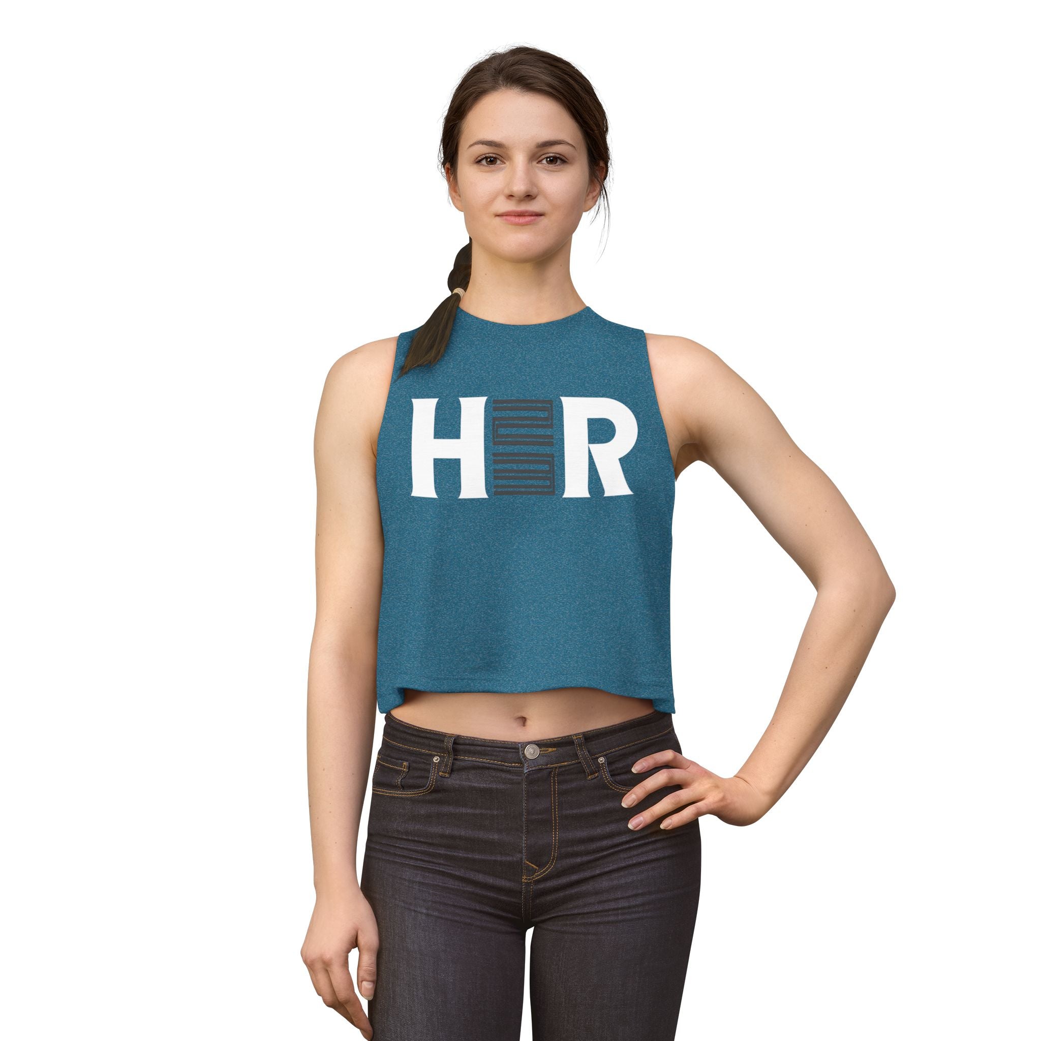 Her 23 Crop Top - blk
