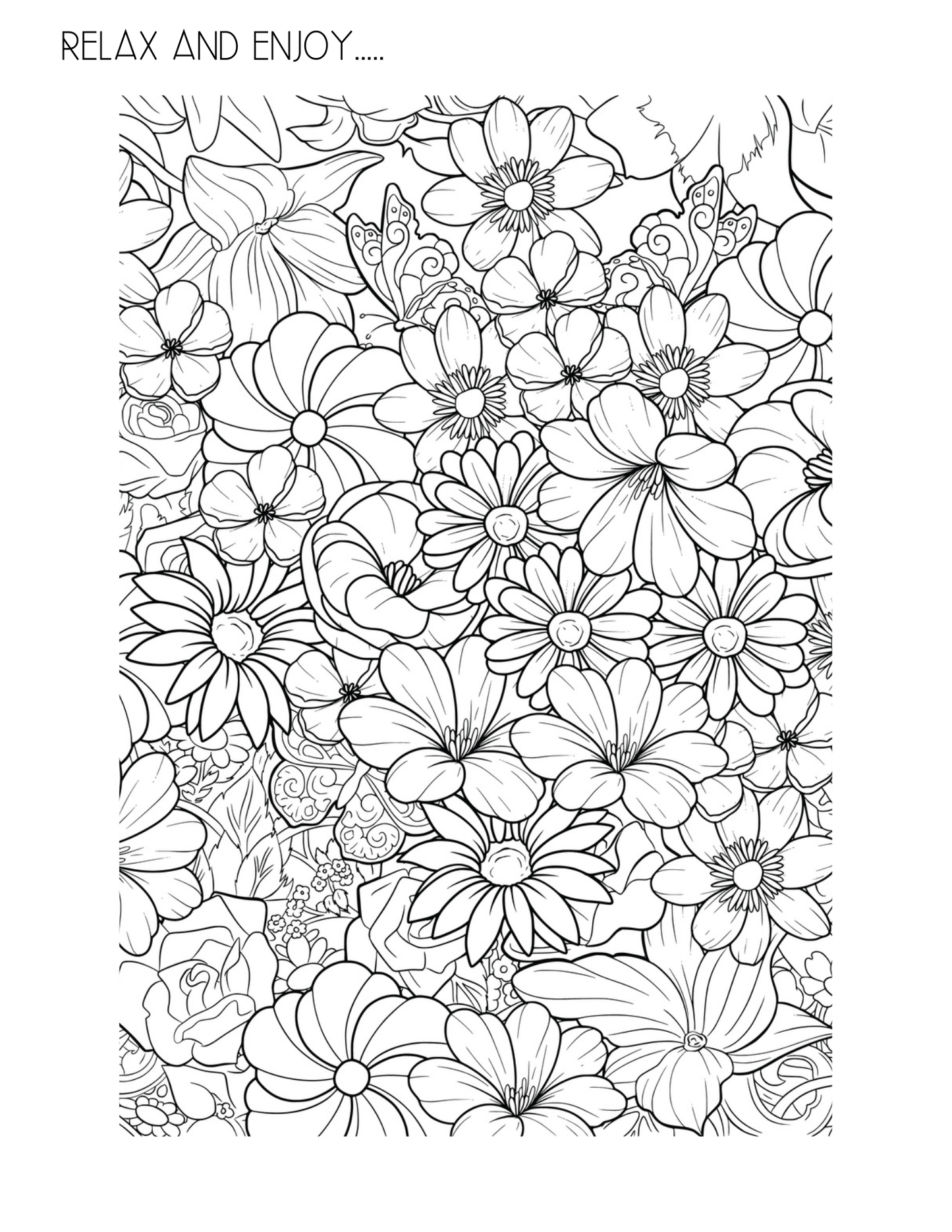 Crowned in Confidence: The Reflection Coloring Journal -Digital Download