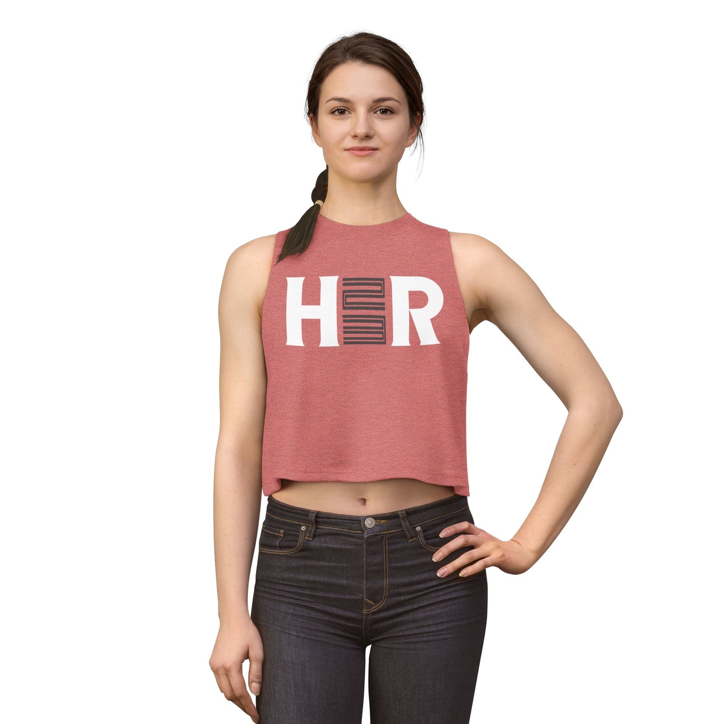Her 23 Crop Top - blk