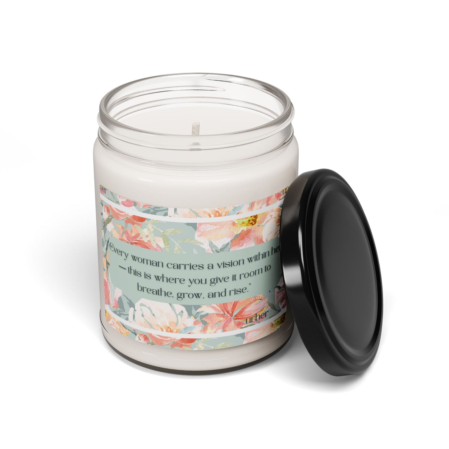 Breath, Grow, Rise -Soy Candle
