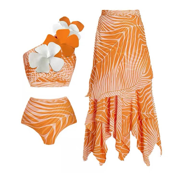Nessa High Waist Bikini Set