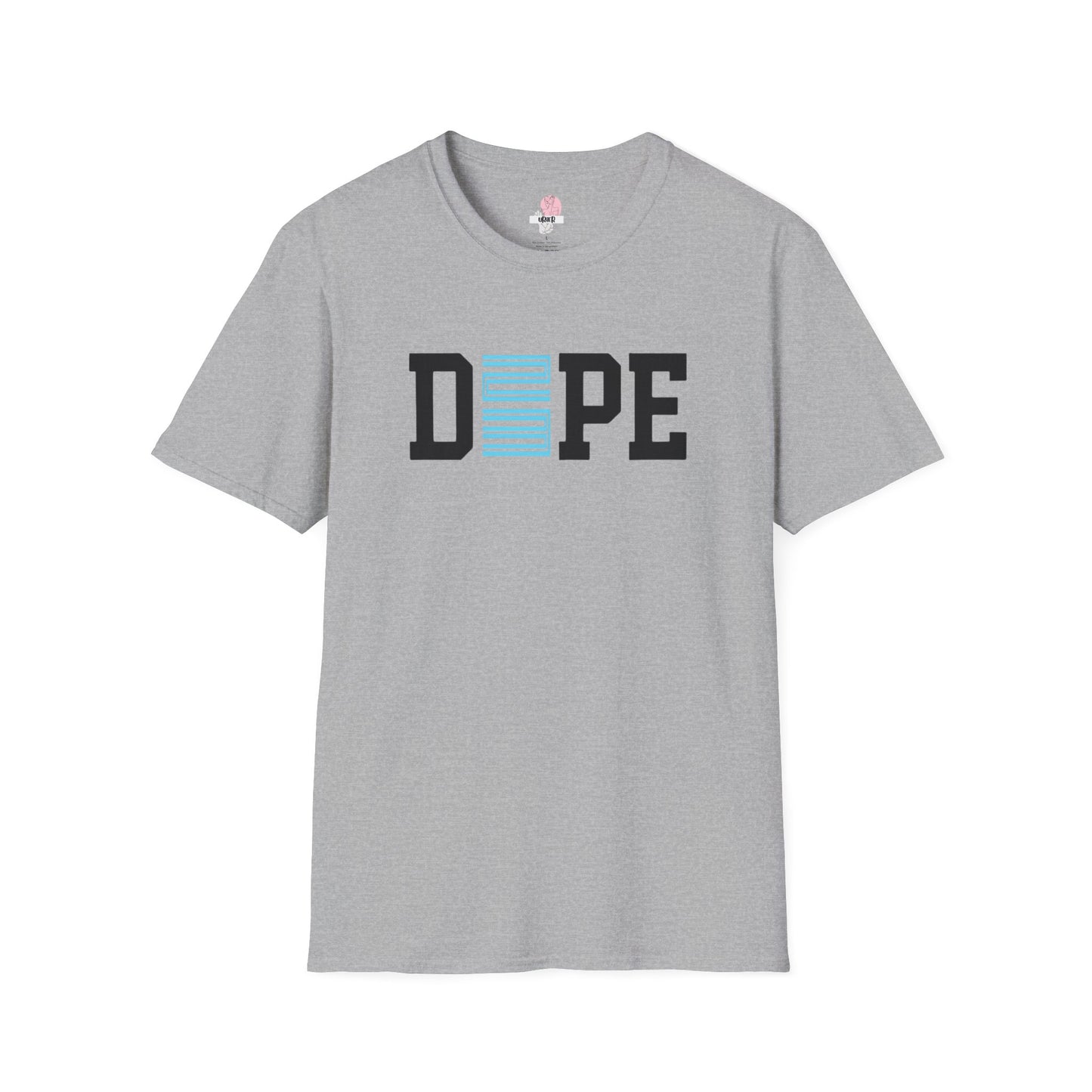 Dope Graphic T-Shirt — GBlue/Blk